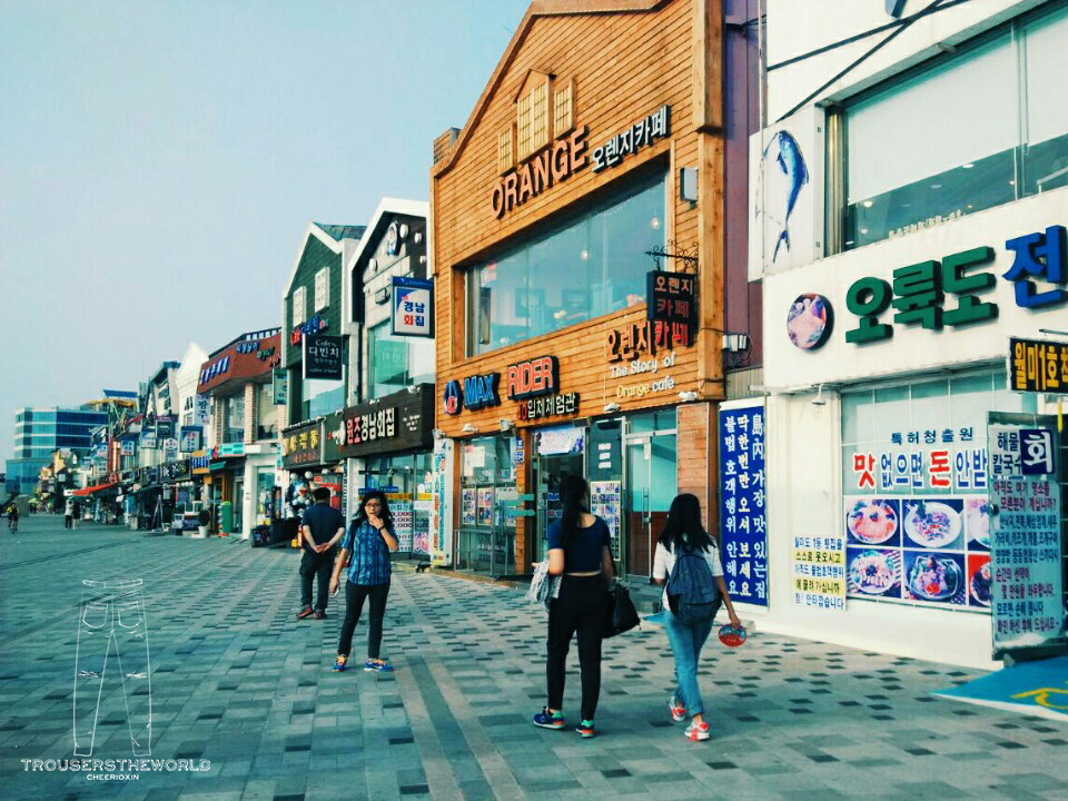 仁川月尾島咖啡街 Incheon Wolmi Island